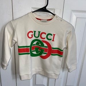 Authentic GG toddler sweat shirt